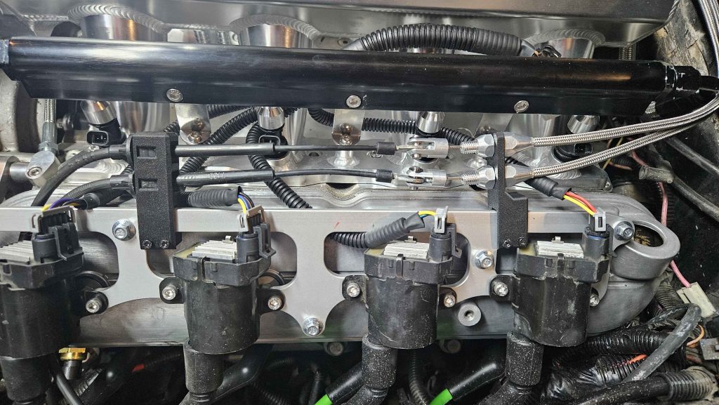 I'm using heat inserts to get brass threads in the part, then i just out 2 M3x16 bolts in and that seems to clamp them down quite firmly.