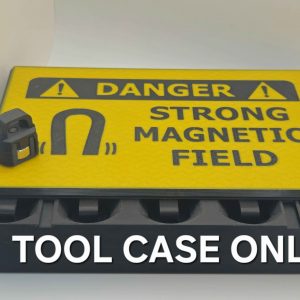 Carrying case for cable retaining tool